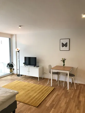 Rent this 1 bed apartment on Nyce Hotel in Kässbohrerstraße, 89077 Ulm