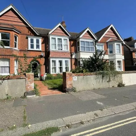 Rent this studio apartment on Shakespeare Road in Cowper Road, Worthing