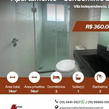 Buy this 3 bed apartment on Avenida Campinas in Chácara Santa Lúcia, Limeira - SP