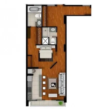 Buy this 1 bed apartment on Institución educativa inicial A Pasitos in Jirón Las Mimosas 124, Barranco