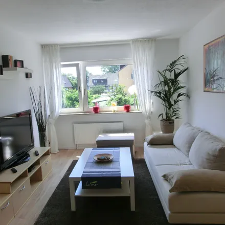 Rent this 1 bed apartment on Saalfelder Weg 11 in 40627 Dusseldorf, Germany