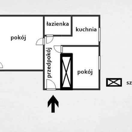 Rent this 2 bed apartment on Urząd Marszałkowski Województwa Małopolskiego in Racławicka 56a, 30-017 Krakow
