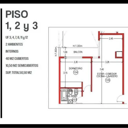 Buy this 1 bed apartment on José Pascual Tamborini 5041 in Villa Urquiza, C1431 AJI Buenos Aires