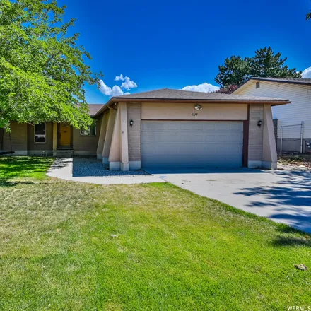 Buy this 4 bed house on 4381 3425 West in West Valley City, UT 84119