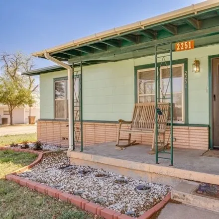 Buy this 2 bed house on 1181 Belmont Street in San Angelo, TX 76901