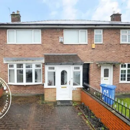 Rent this 3 bed townhouse on 45 Ulverston Avenue in Hulme, Warrington