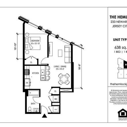 Image 6 - 229 Newark Avenue, Jersey City, NJ 07302, USA - Apartment for rent