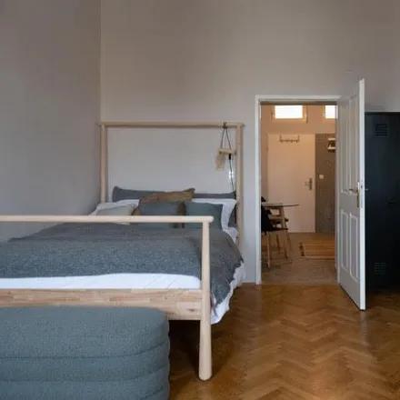 Rent this 1 bed apartment on Volkertplatz 12 in 1020 Vienna, Austria