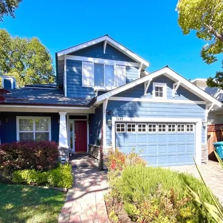 Rent this 4 bed house on 3493 South Court in Palo Alto, CA 94306