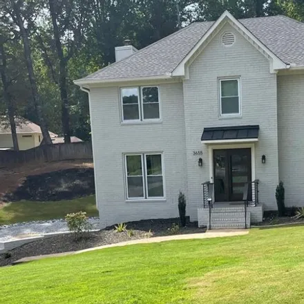 Rent this 4 bed house on 3601 Wassaw Lane Northwest in Berkeley Lake, Gwinnett County
