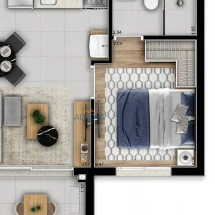 Buy this 2 bed apartment on Rua Laurent Martins 479 in Jardim Esplanada II, São José dos Campos - SP