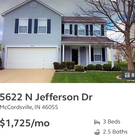 Rent this 1 bed room on 2529 Constellation Drive in Indianapolis, IN 46229