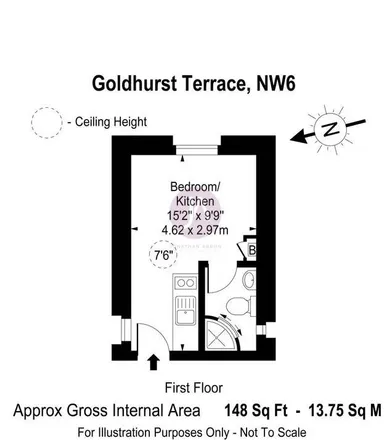 Image 7 - 95 Goldhurst Terrace, London, NW6 3HU, United Kingdom - Apartment for rent