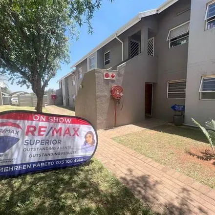 Rent this 3 bed apartment on Eucalyptus Road in Ormonde, Johannesburg