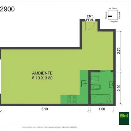 Buy this studio apartment on Bauness 2936 in Villa Urquiza, C1431 DUB Buenos Aires