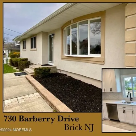 Buy this 3 bed house on 732 Barberry Drive in Brick Township, NJ 08723