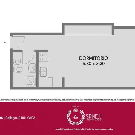 Buy this 1 bed apartment on Tercio de Gallegos 3444 in Boedo, 1240 Buenos Aires