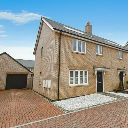 Buy this 3 bed duplex on 6 Hawking Way in Cottenham, CB24 8AR