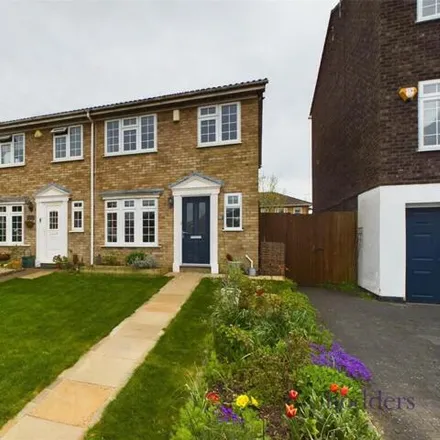 Buy this 3 bed house on Millennium Milepost Chertsey in Riversdell Close, Chertsey