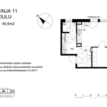 Image 3 - Tietolinja 11, 90590 Oulu, Finland - Apartment for rent