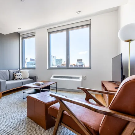 Rent this 1 bed apartment on Clinton Towers Apartments in West 54th Street, New York