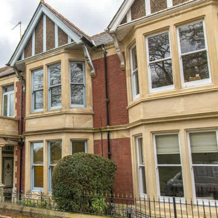 Rent this 3 bed townhouse on Sandringham Road in Cardiff, CF23 5BS
