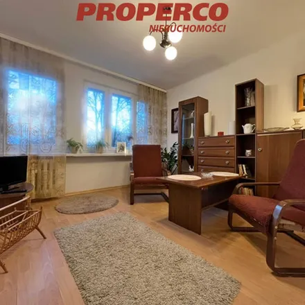 Rent this 2 bed apartment on Wesoła 60 in 25-363 Kielce, Poland