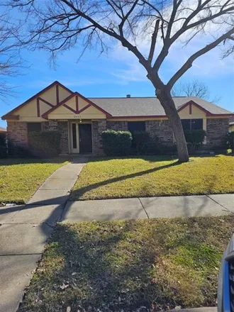 Rent this 3 bed house on 2476 Kimberly Drive in Garland, TX 75040