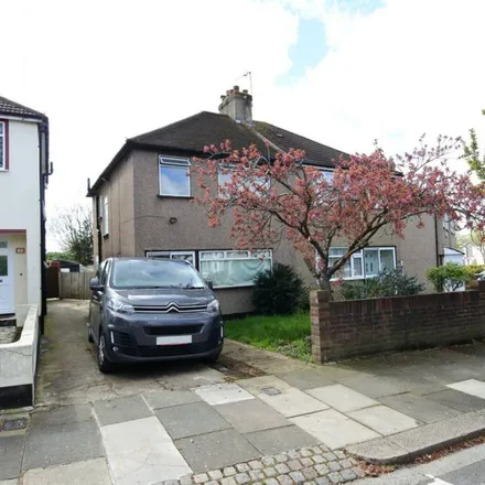 Rent this 3 bed duplex on Downing Drive in London, UB6 8BB