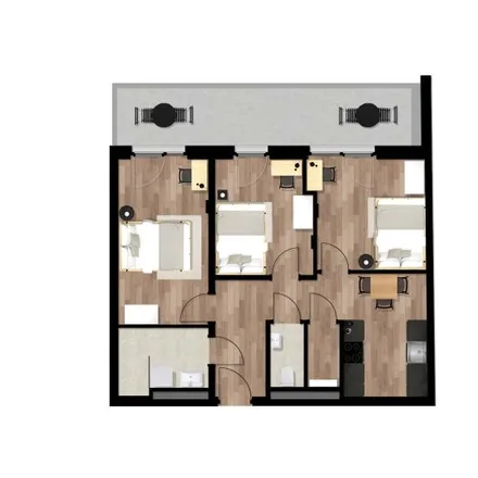 Image 7 - Smart Quadrat, Waagner-Biro-Straße, 8020 Graz, Austria - Room for rent