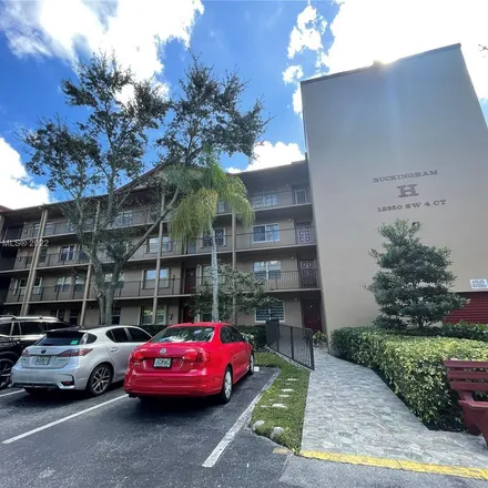 Rent this 2 bed apartment on 12950 Southwest 4th Court in Pembroke Pines, FL 33027