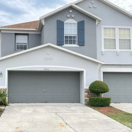 Rent this 3 bed townhouse on 2457 Hassonite Street in Osceola County, FL 34744