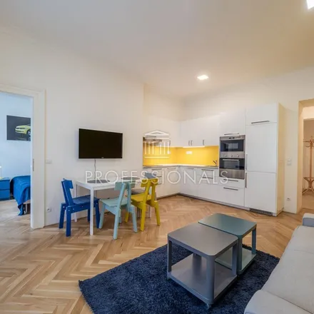 Rent this 1 bed apartment on Šmeralova 344/11 in 170 00 Prague, Czechia