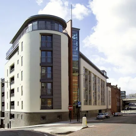 Rent this 1 bed apartment on Crisis Skylight Cafe in Melbourne Street, Newcastle upon Tyne