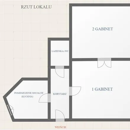 Rent this 1 bed apartment on Marszałka Józefa Piłsudskiego 7 in 75-509 Koszalin, Poland