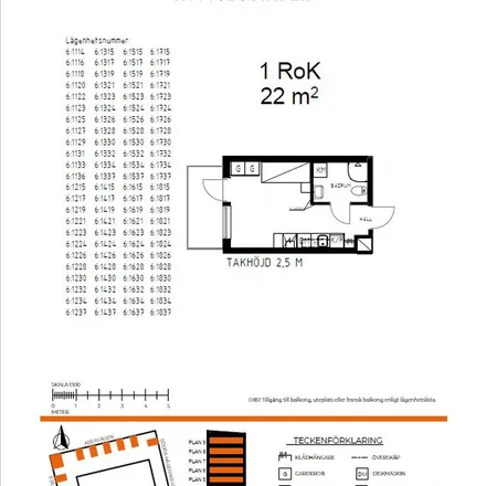Rent this 1 bed apartment on Hackberry in Norra Malmvägen 143, 191 62 Sollentuna kommun