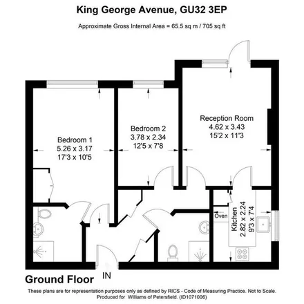 Image 2 - King George Avenue, Sheet, GU32 3EU, United Kingdom - Apartment for rent
