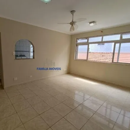 Rent this 3 bed apartment on Rua Carlos Gomes in Campo Grande, Santos - SP