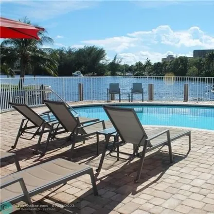 Rent this 1 bed condo on 1701 North Riverside Drive in Country Club Isles, Pompano Beach