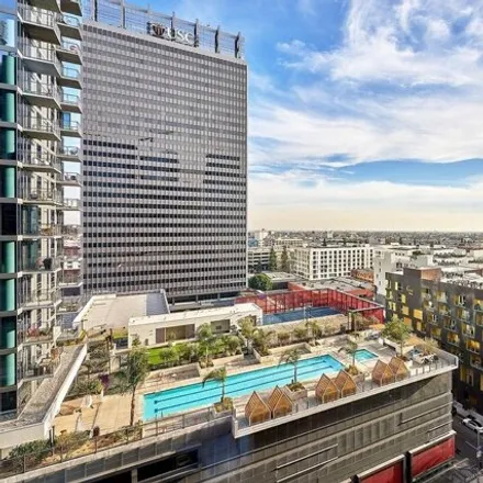 Rent this 2 bed condo on Evo South in 1155 South Grand Avenue, Los Angeles