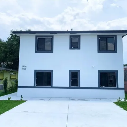 Rent this 3 bed house on 2958 Northwest 57th Street in Brownsville, Miami-Dade County