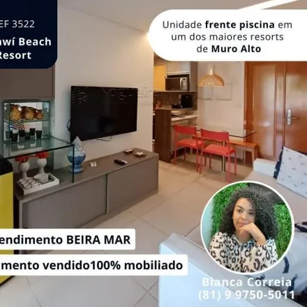 Buy this 2 bed apartment on Acesso para Praia de Muro Alto e Camboa in Muro Alto, Ipojuca -