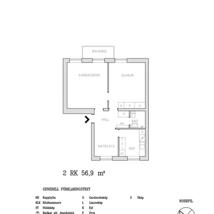 Rent this 2 bed apartment on Södra Stapeltorgsgatan in 802 52 Gävle, Sweden