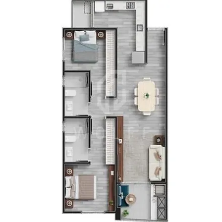 Buy this 2 bed apartment on Rua São Francisco in Centro, Balneário Piçarras - SC