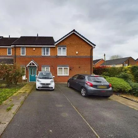 Rent this 3 bed townhouse on Lorton Close in Middleton, M24 4WA
