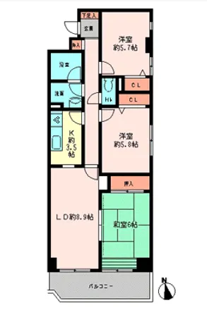 Image 2 - unnamed road, Tamagawadai 1-chome, Setagaya, 158-0095, Japan - Apartment for rent