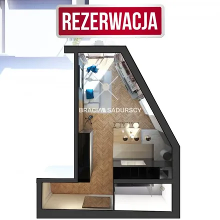 Buy this 1 bed apartment on Świętego Filipa 13 in 31-150 Krakow, Poland