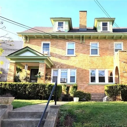 Rent this 4 bed townhouse on 5870-5872 Bartlett Street in Pittsburgh, PA 15217