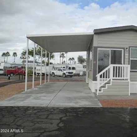 Buy this studio apartment on Sundowner Mobile Home Park in 105 North Delaware Drive, Apache Junction