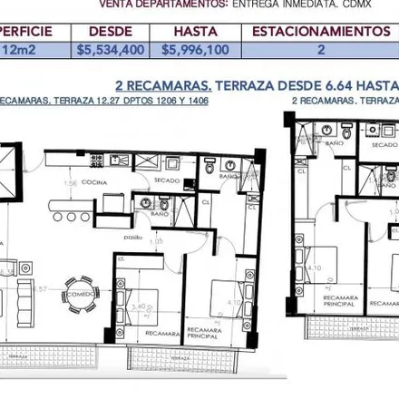 Buy this 3 bed apartment on Cerrada de las Minas in Álvaro Obregón, 01700 Santa Fe